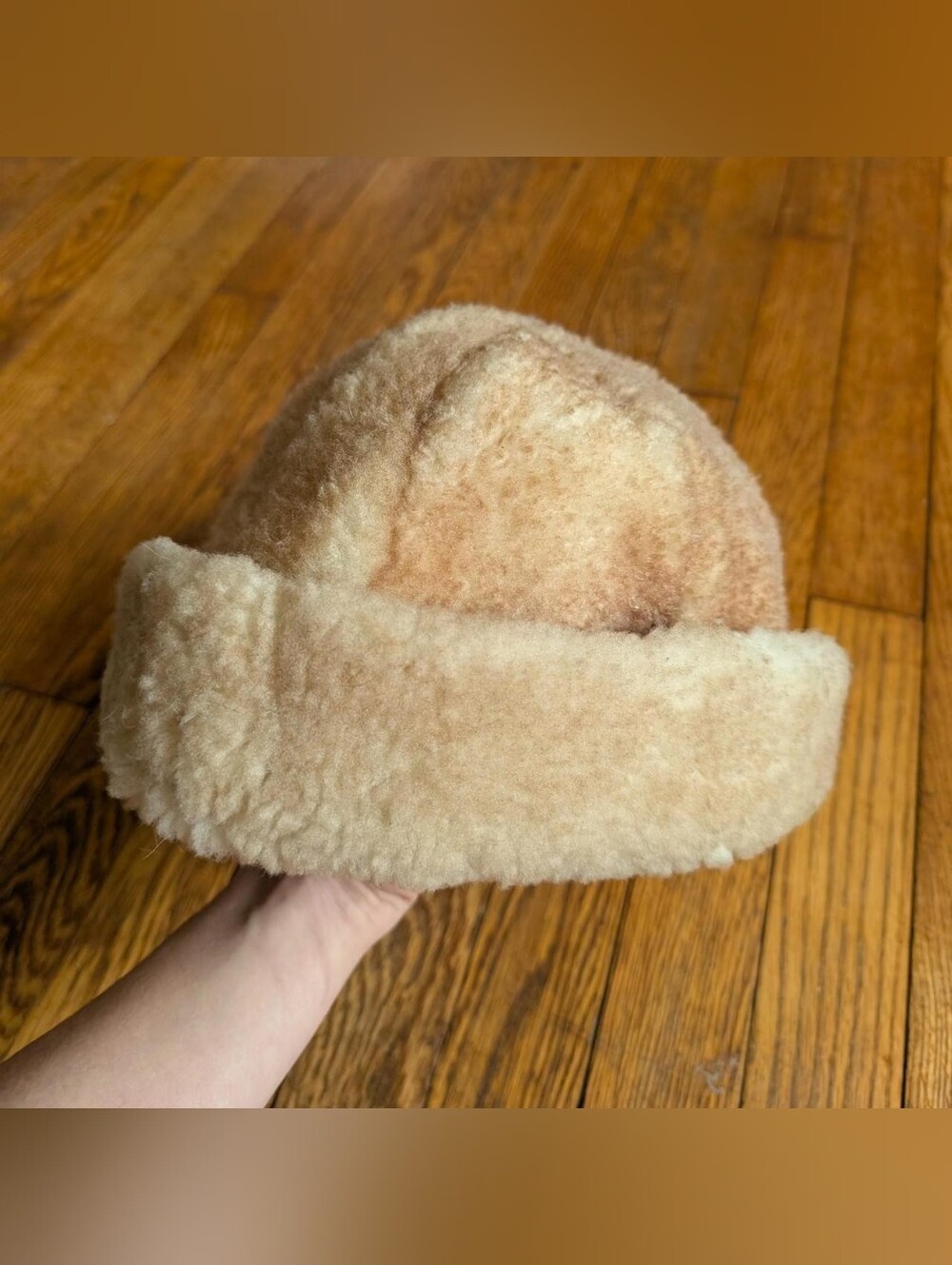Vintage Shearling Fur Hat Cap - Picture 1 of 4